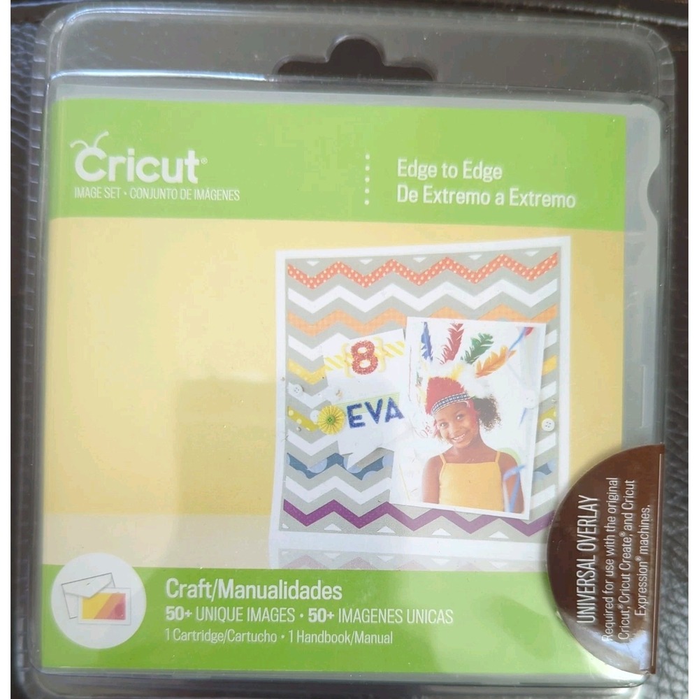 Cricut Craft‎ Cartridge Edge to Edge 50+ Unique Images NIP